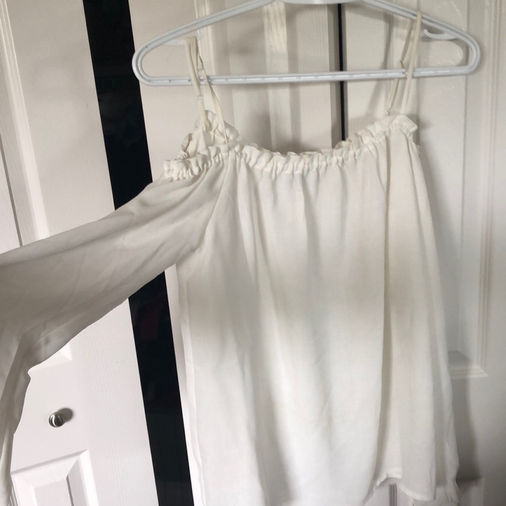 Off the shoulder shirt